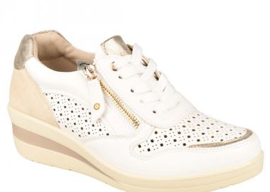 Γυναικεία Ανατομικά Παπούτσια | Amarpies | AMD28391| Λευκό - Amarpies - 